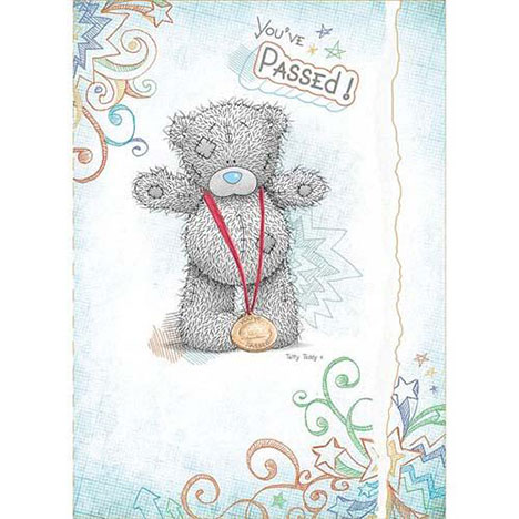 You've Passed Me to You Bear Card £1.60